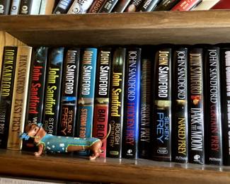 large collection of books