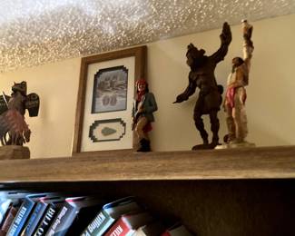 Native Indian figurines