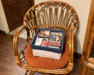 Bamboo Ratton chair CD.s