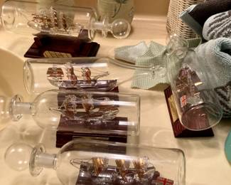 ships in glass bottle