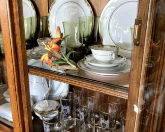 China dishes glassware