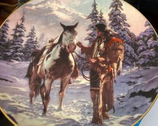 The Last Warrior Plate collection