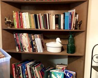 large collection of Southern Living cookbooks children book Christmas books vintage serving duck dish