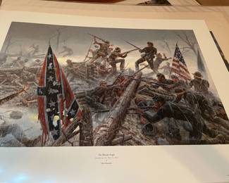 "The Bloody Angle " by Mort Kunstler Print