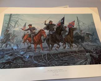 "Fight at Fallen Timbers" By Mort Kunstler Civil War Print