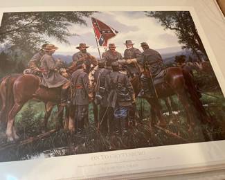 "On To Gettysburg" by John Paul Strain
