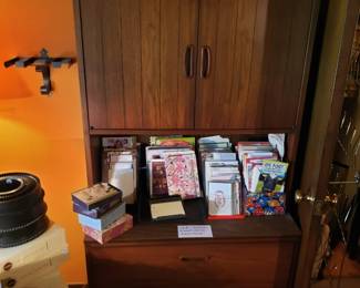 Vintage Lane office cabinet