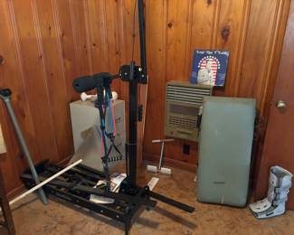 2 drawer file cabinet and exercise machine