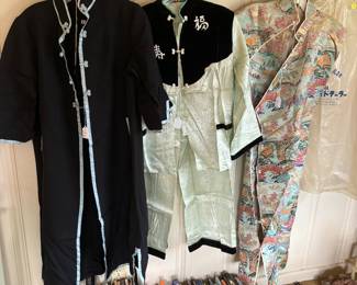 Vintage Japenese clothing. Bought in 1950’s when my aunt was in Japan. Brand new and been in cedar chest.
