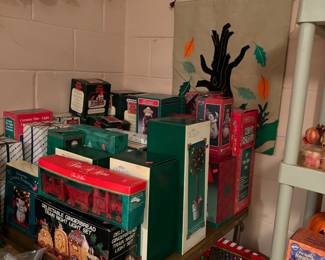 Lots of hallmark seasonal items