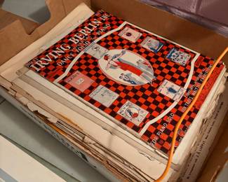 Vintage sheet music