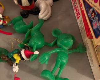 Several Mickey Mouse items