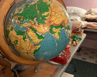 Vintage globe