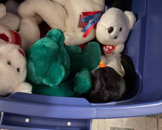 Lots and lots of plush. Mostly Ty