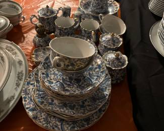 Vintage paisley china made in japan