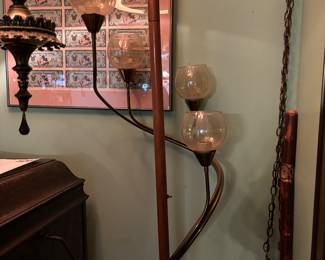 Pole lamp from the sixties