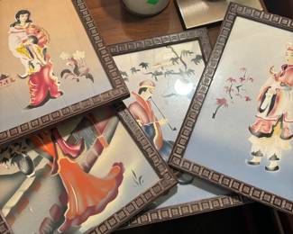 Vintage Asian prints