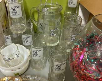 BC pitcherand glasses