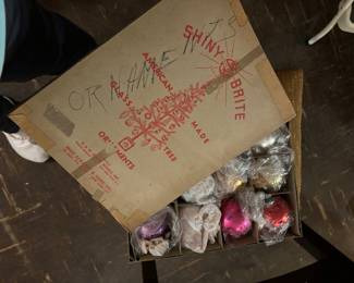 Lots of shiny brites 