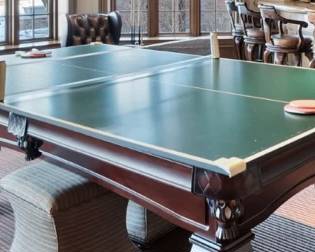 Pool table & Ping Pong Conversion Top ($290) side 5ft x 9ft  Includes Clamp on Net and 2 paddles..... Pool Table Asking $3500.00