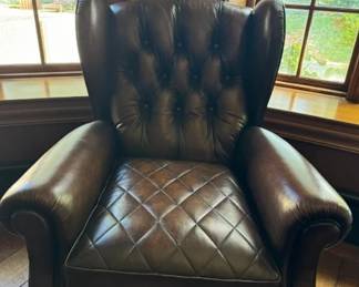 Leather Chair  2 Chairs Available Asking $2000.00 per Chair