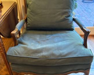 TRS Furniture armchair in suede-like fabric