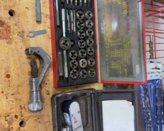 Torque Gauges, Tap Die Kit W Tube Cutter