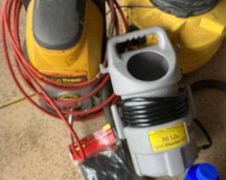 Wagner Paint Sprayer, Central Pneumatic Spot Blaster, Genie Shop Vac