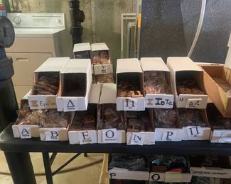 Acrylic Greek Letters Various Sizes