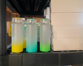 Sublimation Glass Water Bottles 