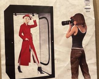 Professional Photo Light Box, up to 78" tall