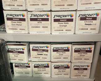 Starcraft Vinyl Rolls. Some boxes never opened.