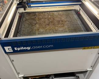 2021 Fusion Edge 60-watt, CO2 Laser, 24" x 24" honeycomb bed, with IRIS camera system. Includes air assist pump and rotary attachment. If you're looking for fast, reliable, precision cutting and engraving, this is the machine for you!