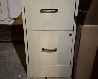2 drawer locking file cabinet 