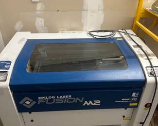 2017 Fusion M2, CO2 Laser, 20" x 32" bed, 120-watt, includes vector cutting honeycomb bed insert and air pump. 
