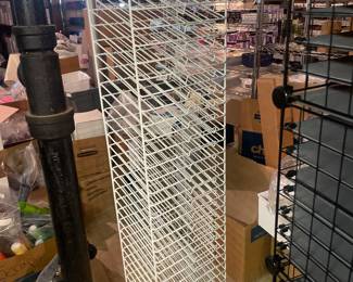 Wire Vinyl and Paper Rack