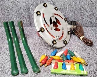 Mid Century Light Up Christmas Tree Stand