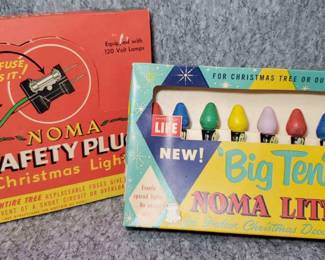 Vintage Noma Christmas Lights in Original Boxes
