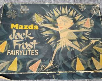 Vintage Mazda Jack Frost Fairylites in Original Box