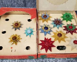 Mid Century Paramount Matchless Wonder Star Lights and Bulbs
