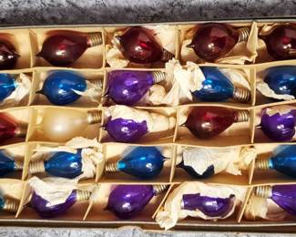 Antique Carbon Filament Colored Light Bulbs