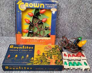 Mid Century Crown, Royalites, Bulbs