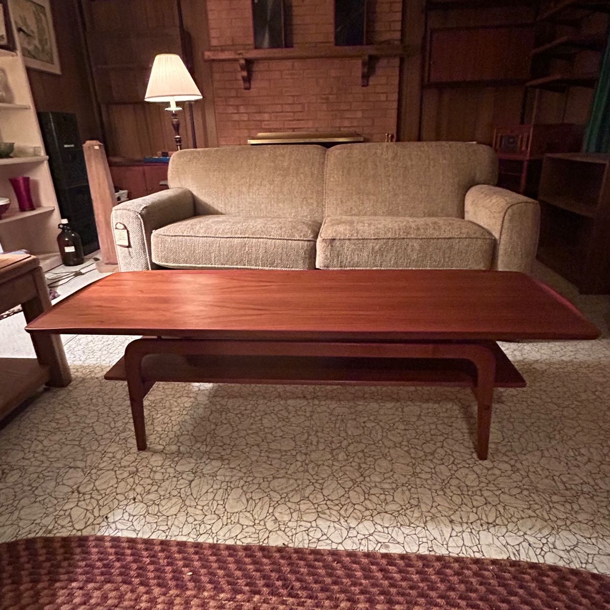 Danish 1960s Vintage Arne Hovmand Olsen Coffee Table