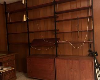 Danish MCM Bookcases/shelves