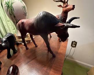Handmade Leather Animals