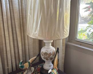 MCM Vintage  ceramic Spaulding Royal Copley ring neck pheasant figurines