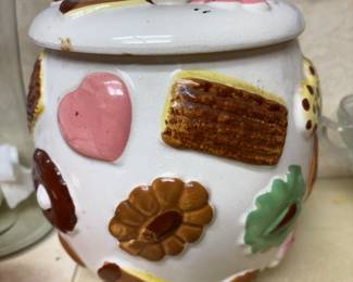 vintage cookie jar by Napco ceramic 1950's