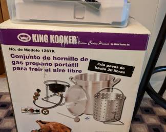 King Kooker Outdoor deep Frying kit