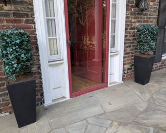 Artificial topiary - pair