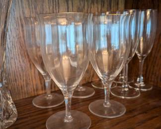 Crystal stemware